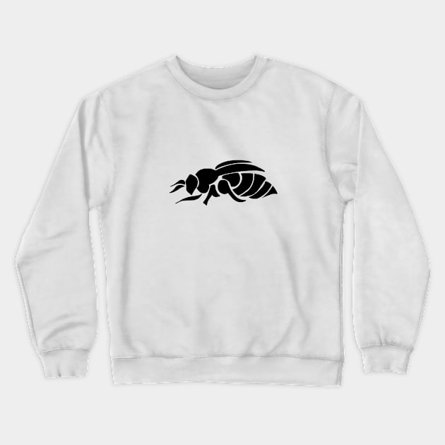 Bee - BlackVersion Crewneck Sweatshirt by TomiAx